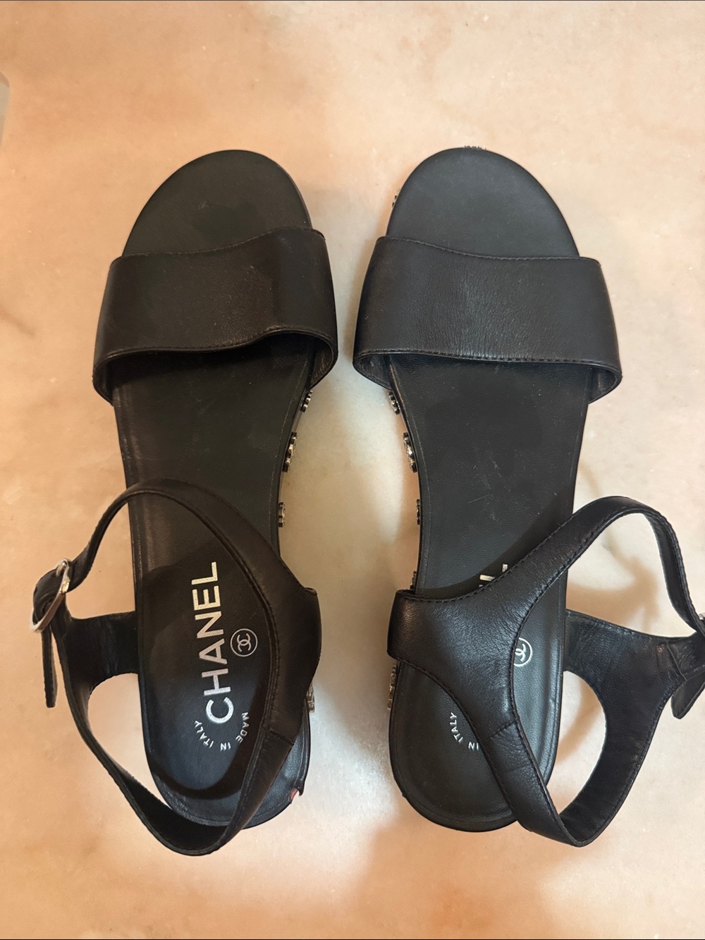 Chanel sandals 39.5